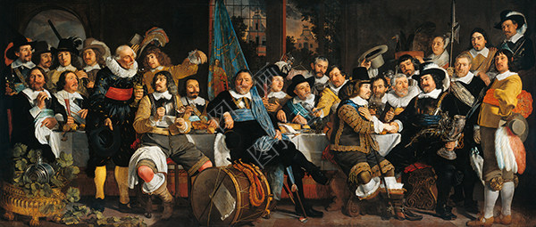 Banquet of the Amsterdam Civic Guard in Celebration of the Peace of Münster